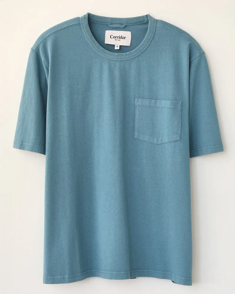 Aegean Blue Dye Tee