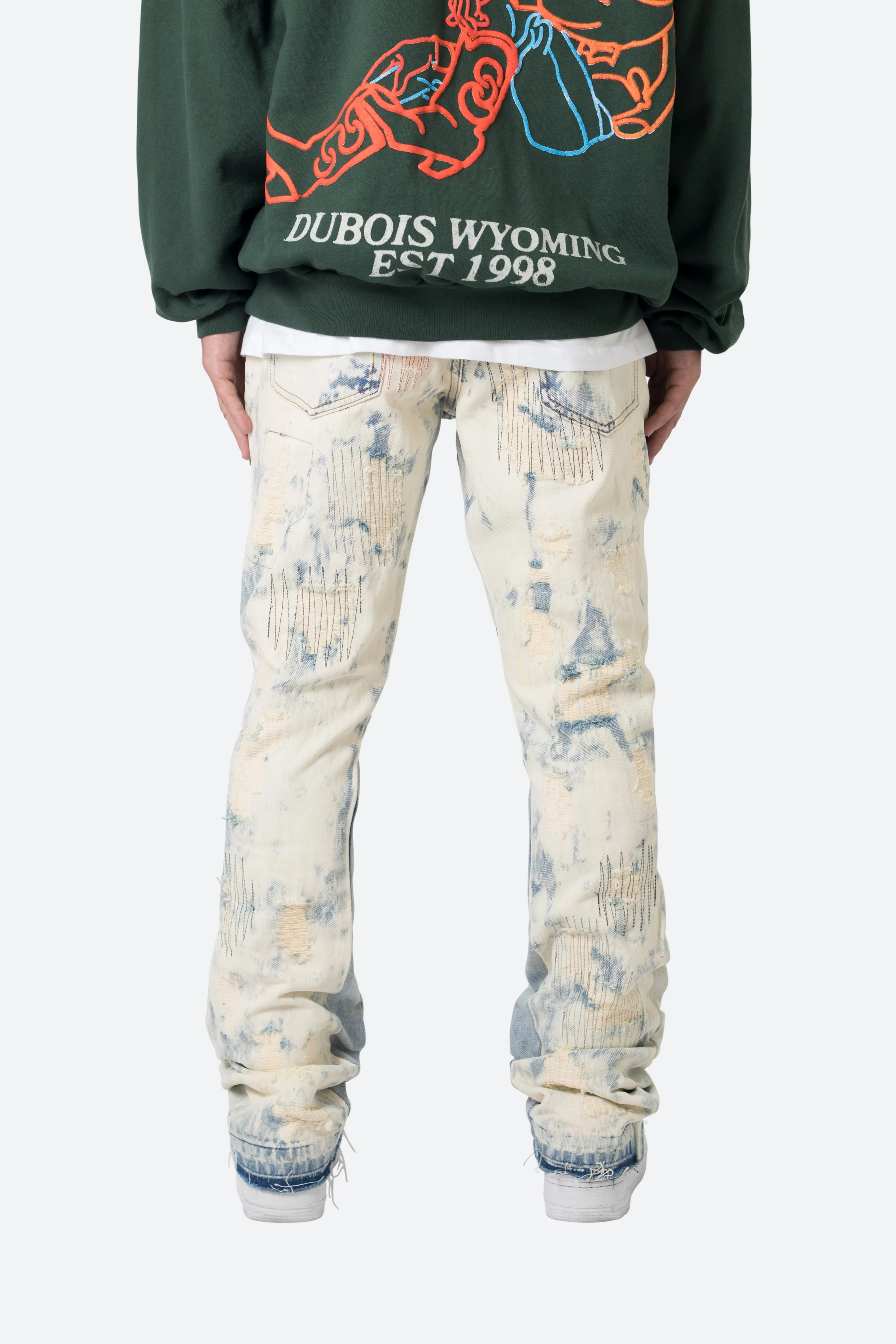 B506 Flare Denim - Blue