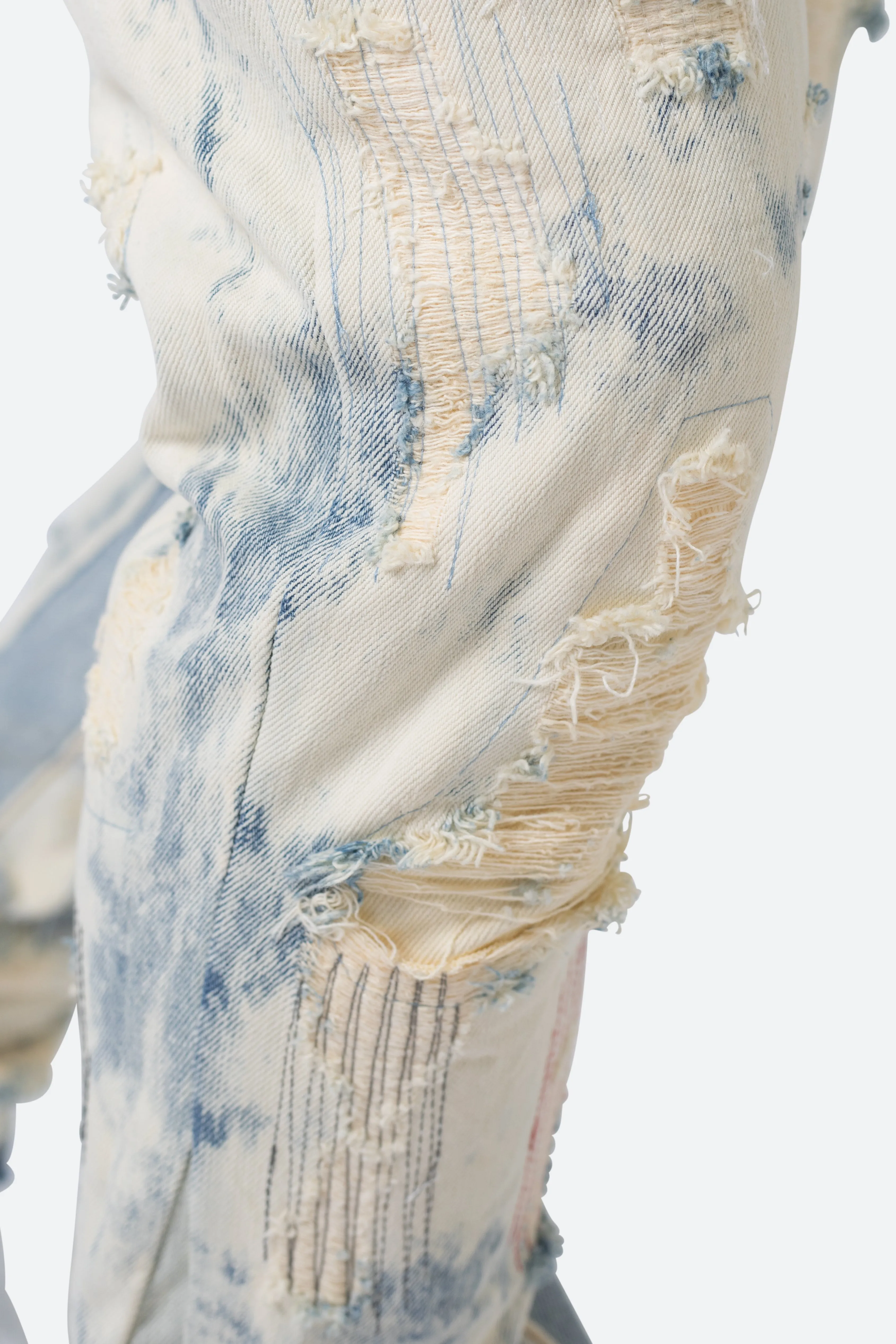 B506 Flare Denim - Blue
