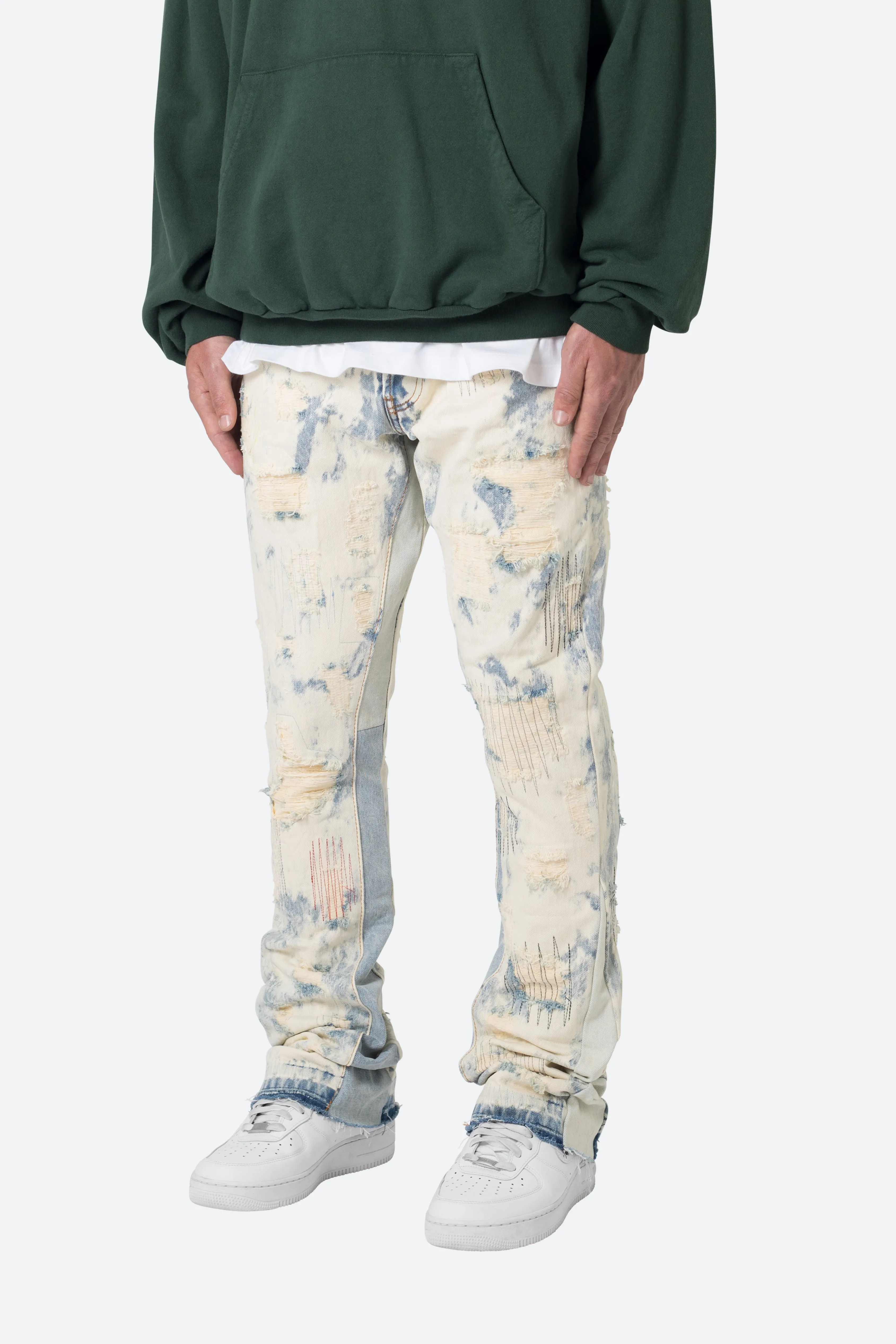 B506 Flare Denim - Blue