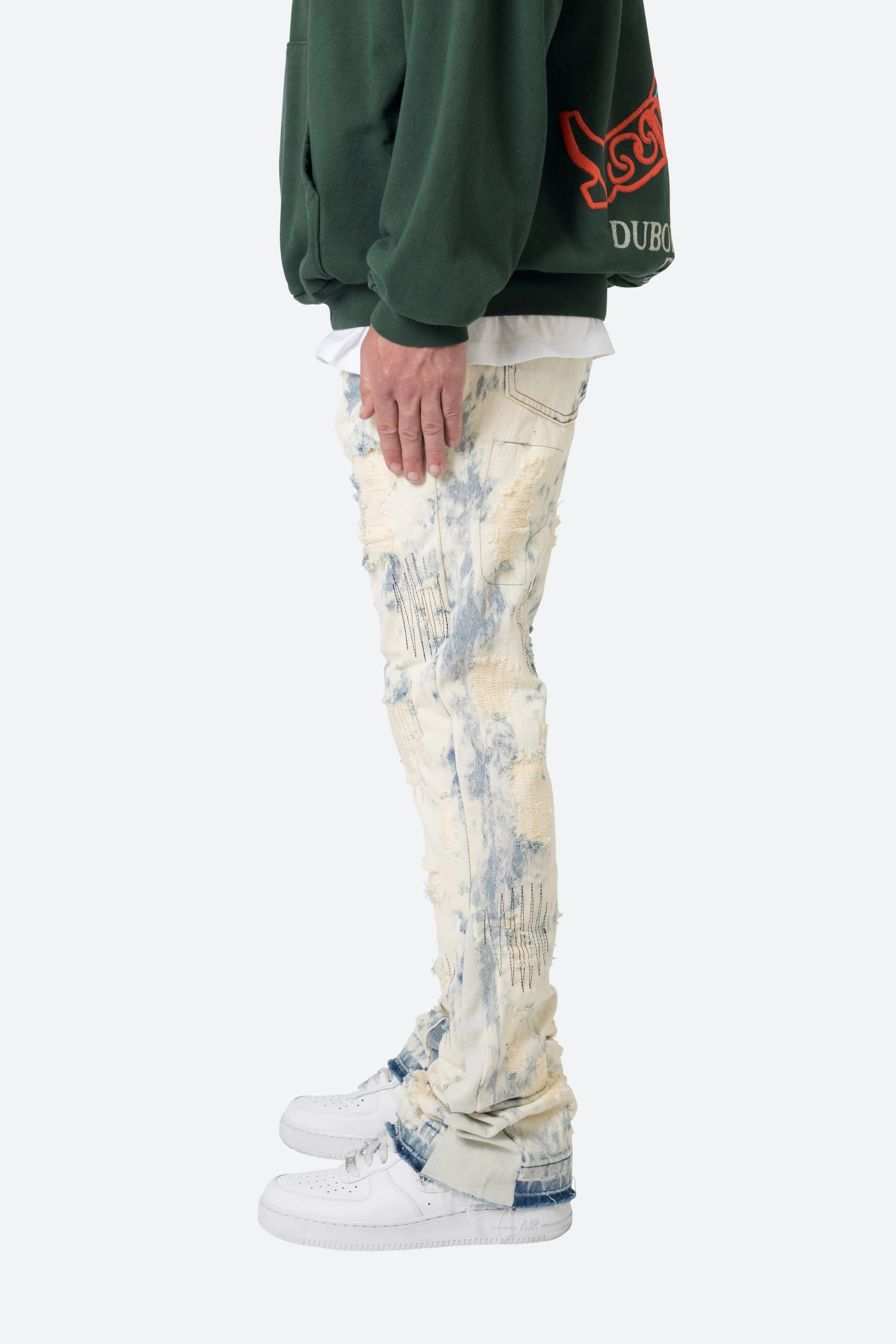B506 Flare Denim - Blue