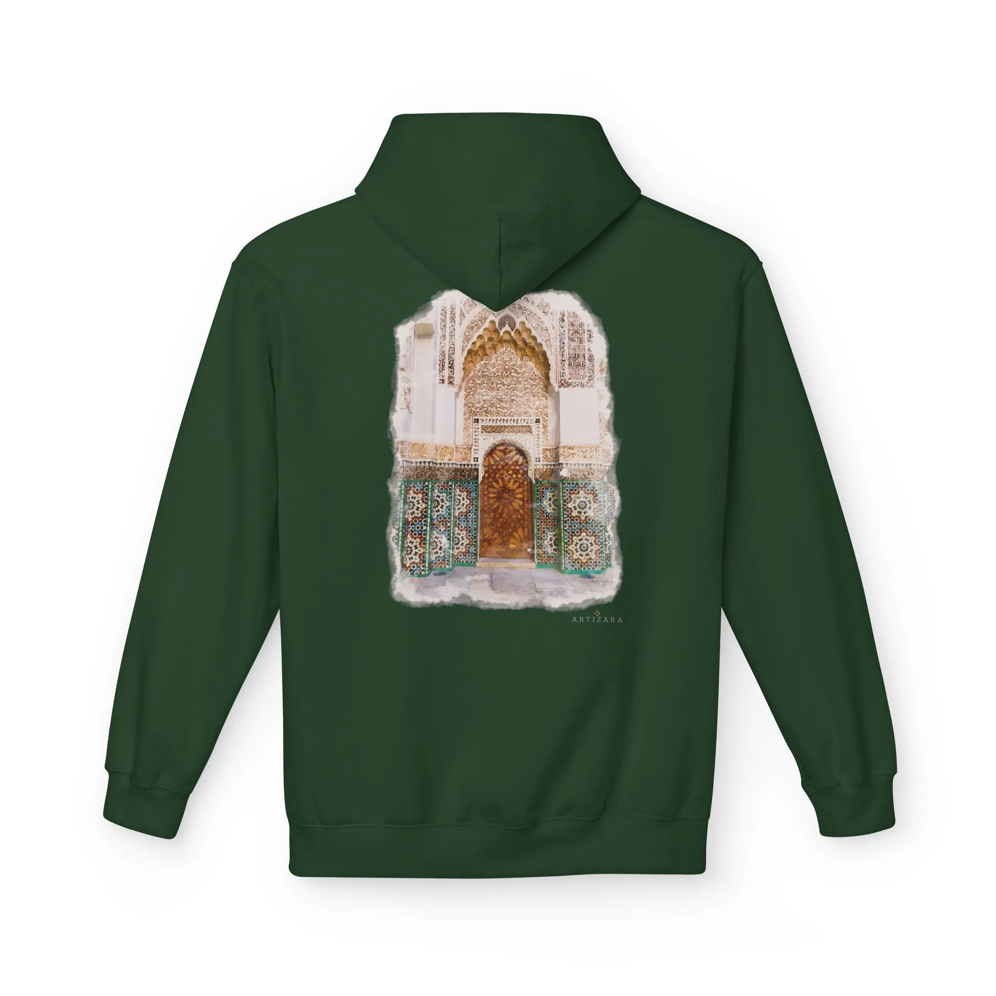 Baab Collection Unisex Cotton Rich Fleece Hoodie - Granada