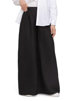 Black Linen2-Wide Leg