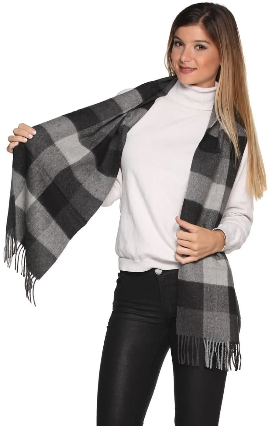 Buffalo Woven Alpaca Scarf