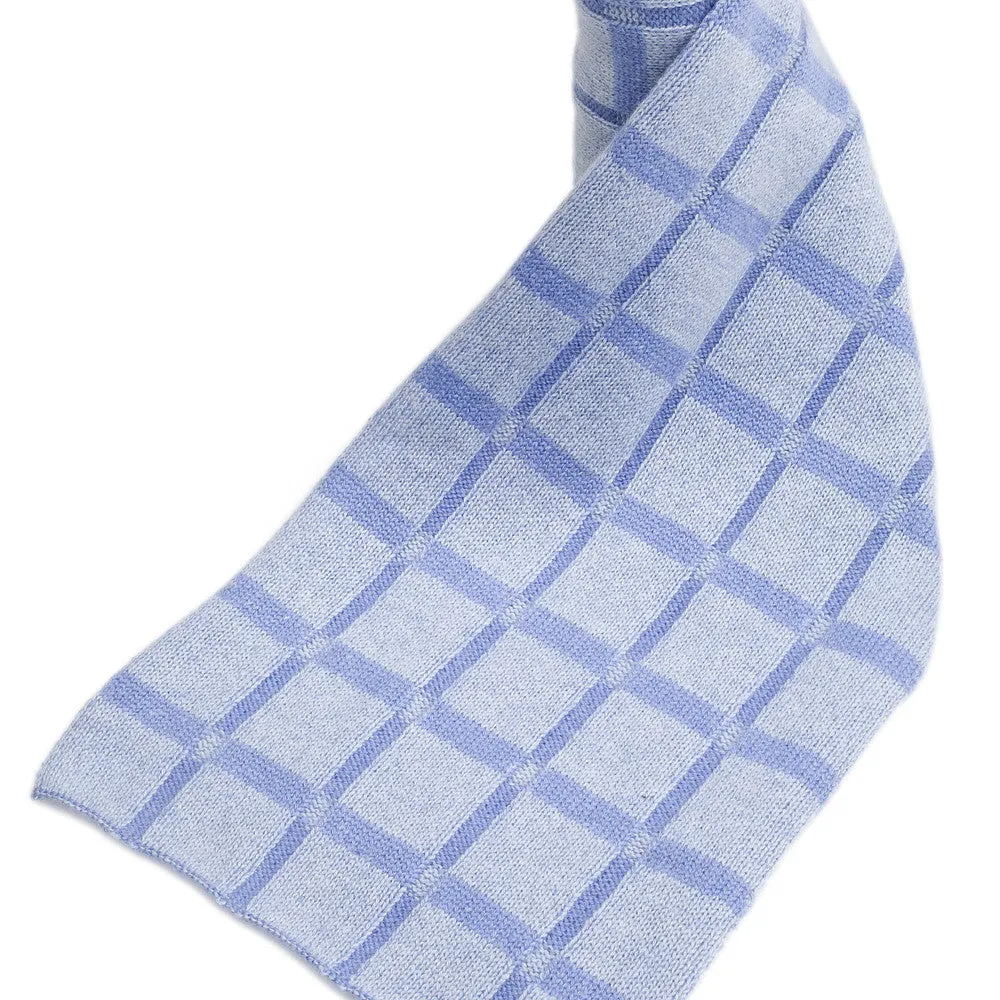 Cashmere Checkered Patterned Scarves