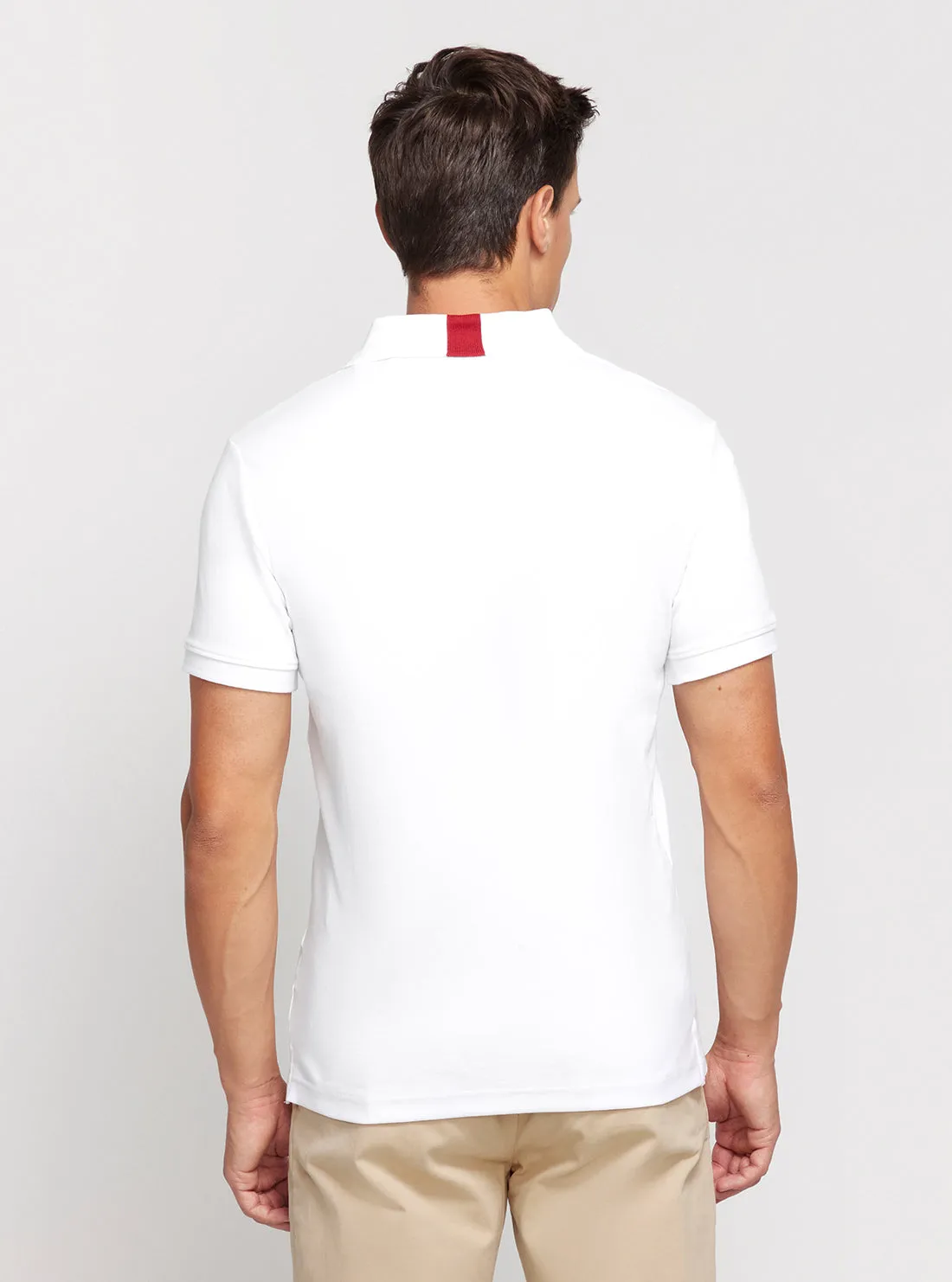 Eco White Nolan Polo T-Shirt