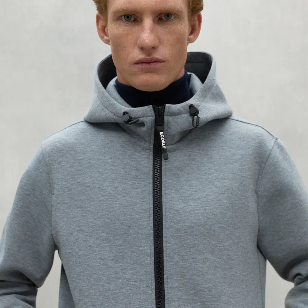 ECOALF GREY MELANGE AGADIR SWEATSHIRT FOR MEN