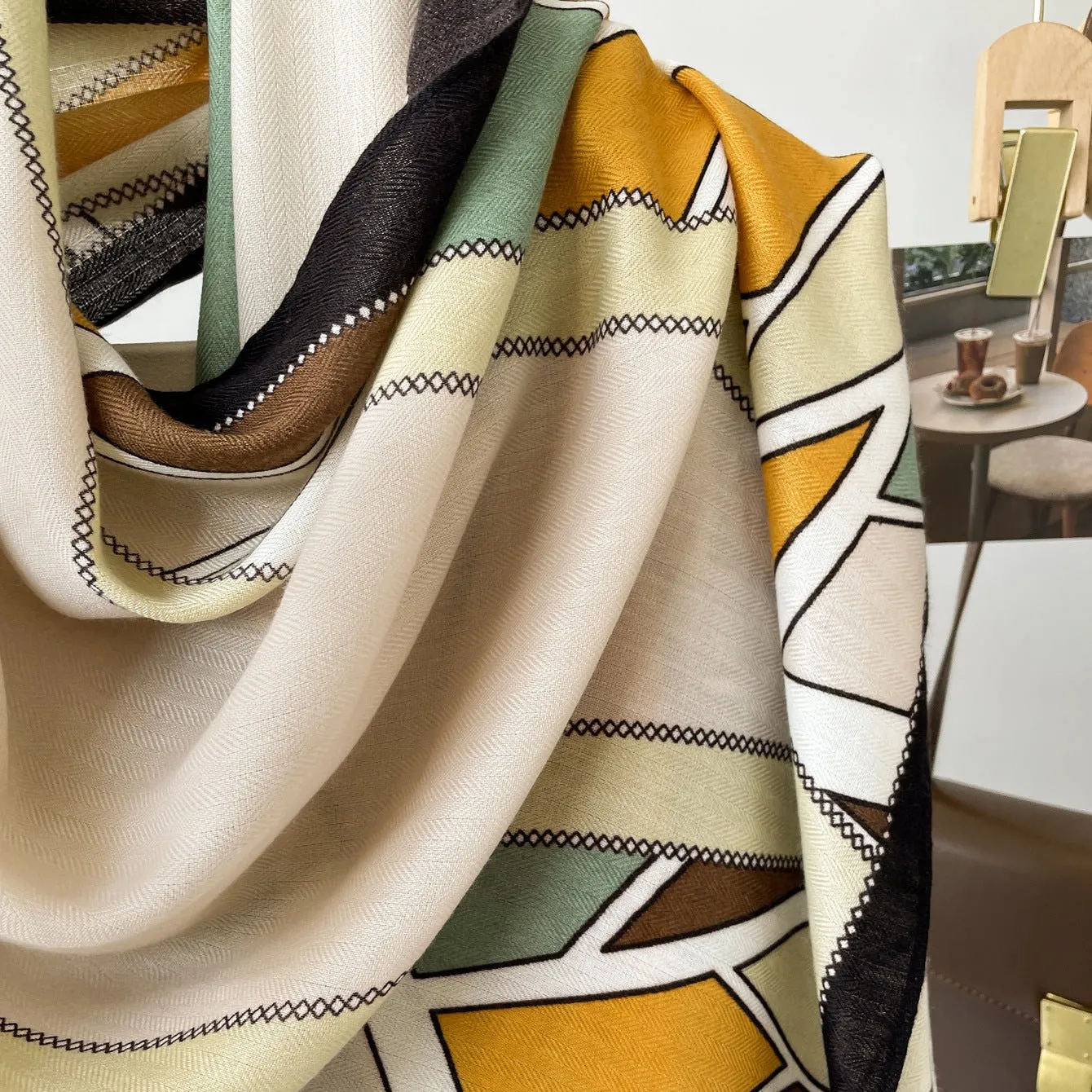 Gorgeous Colorful Women's Elegant Viscose Scarf