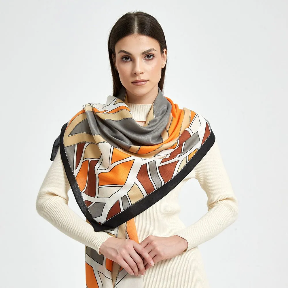Gorgeous Colorful Women's Elegant Viscose Scarf
