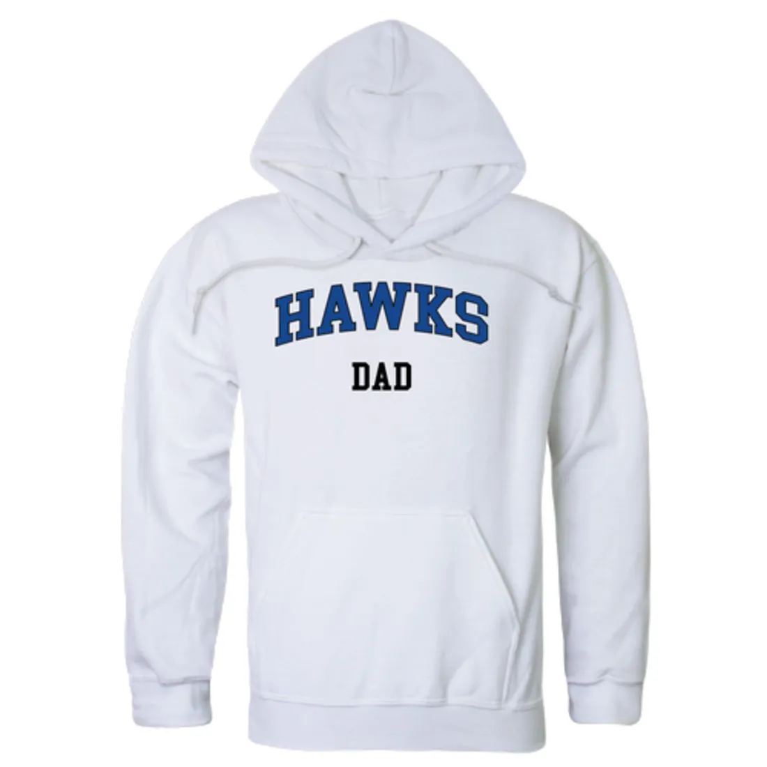 Hartwick College Hawks Dad Fleece Hoodie Sweatshirts