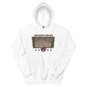 Hershey Bears 2024 Calder Cup Champions Adult Power Play Pullover Hoodie