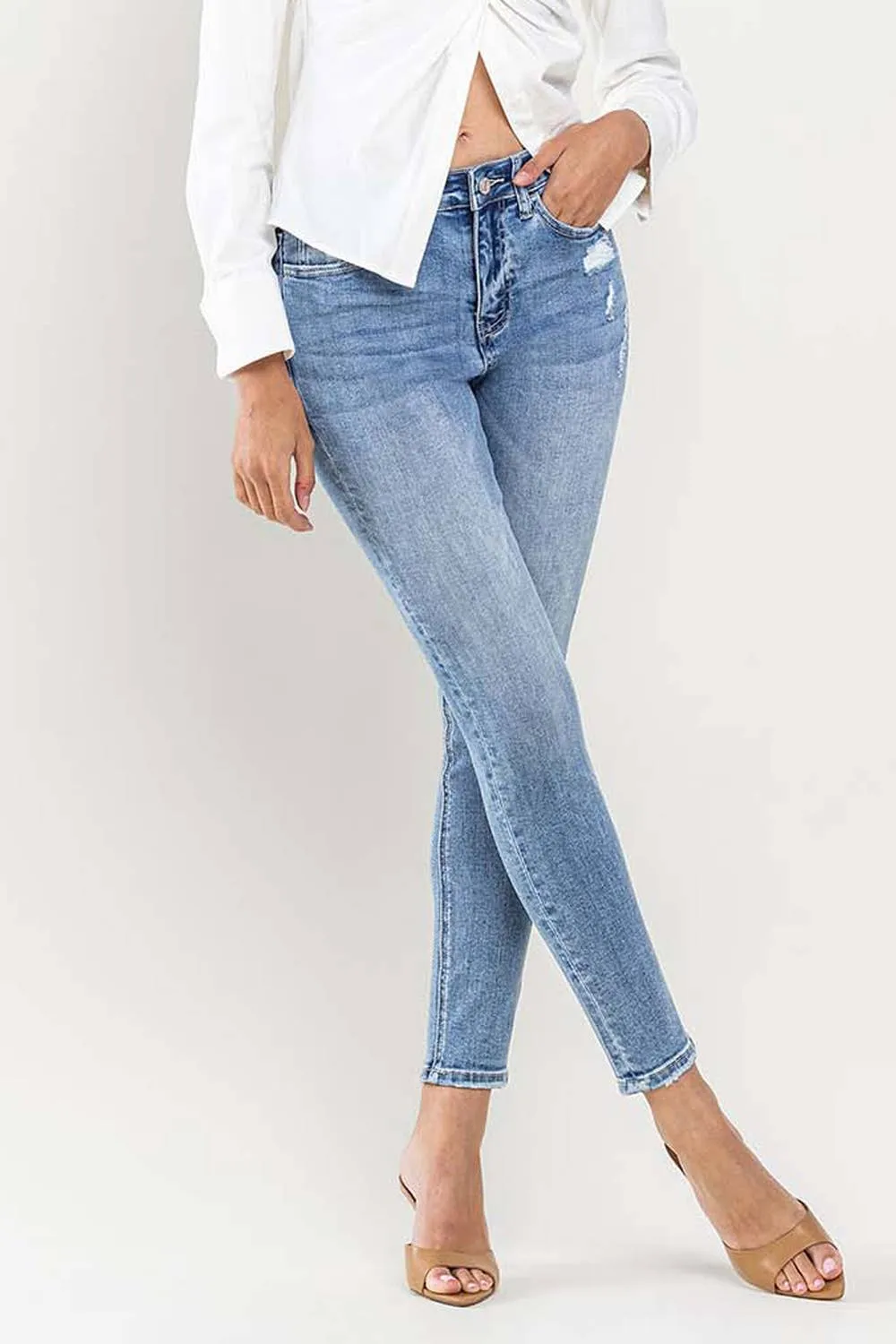 Iris's Skinny Jeans - Med/Light Wash