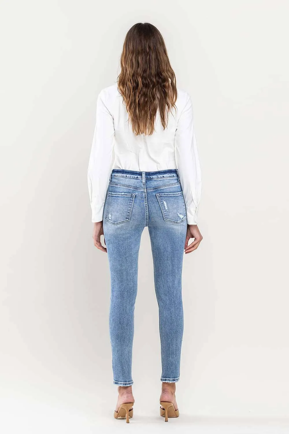Iris's Skinny Jeans - Med/Light Wash