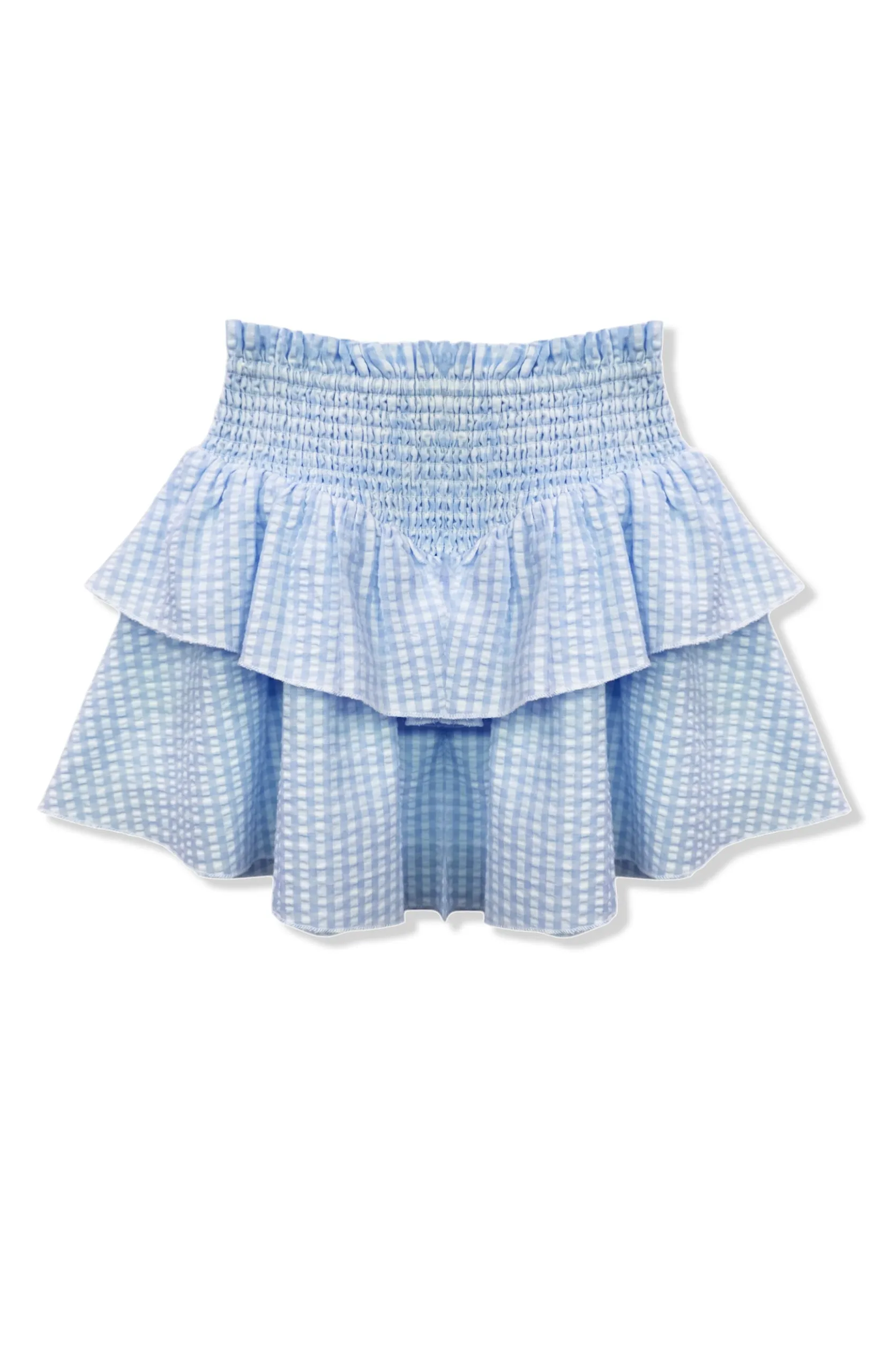 JUNIOR BROOKE PRINTED RUFFLE SKIRT
