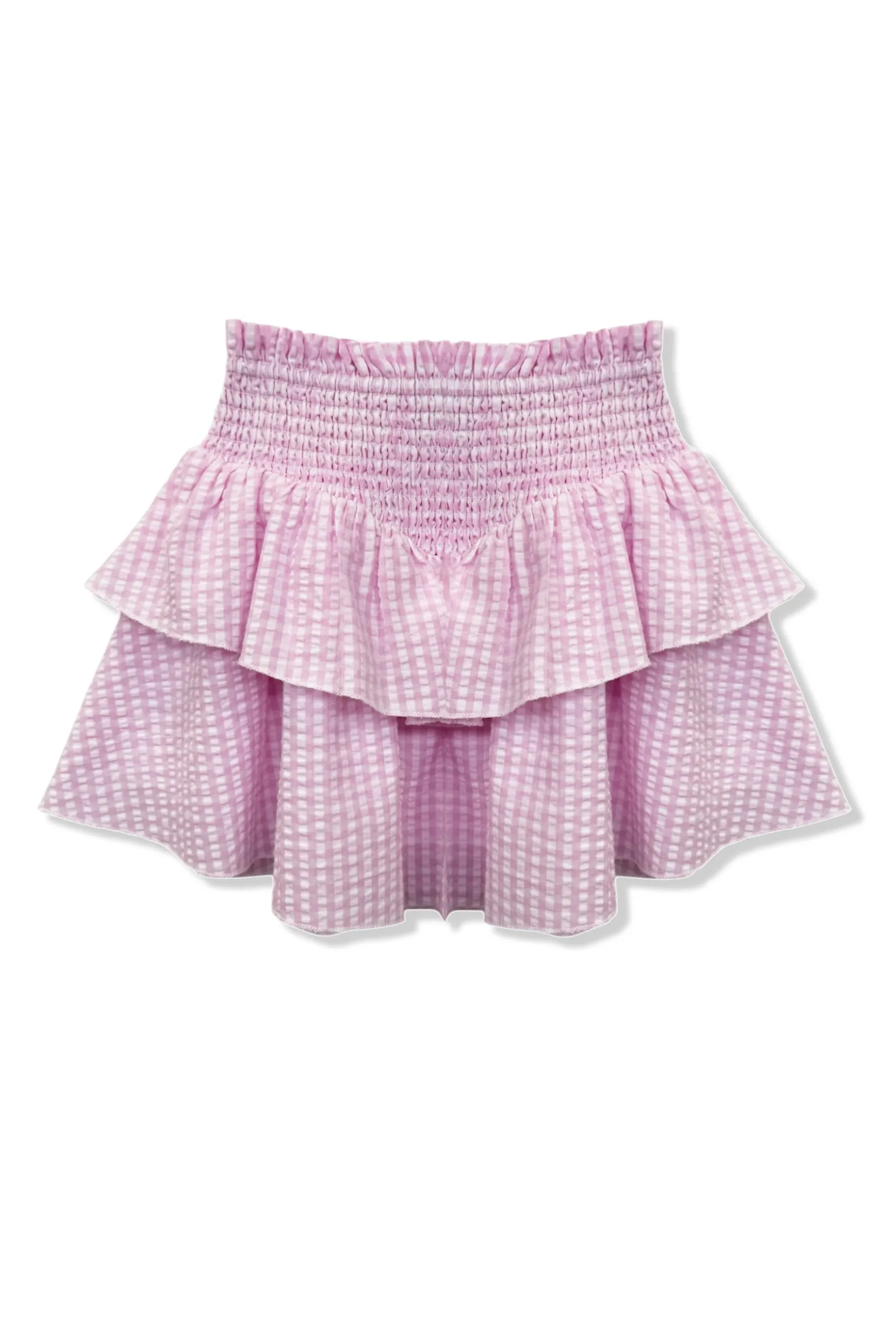 JUNIOR BROOKE PRINTED RUFFLE SKIRT