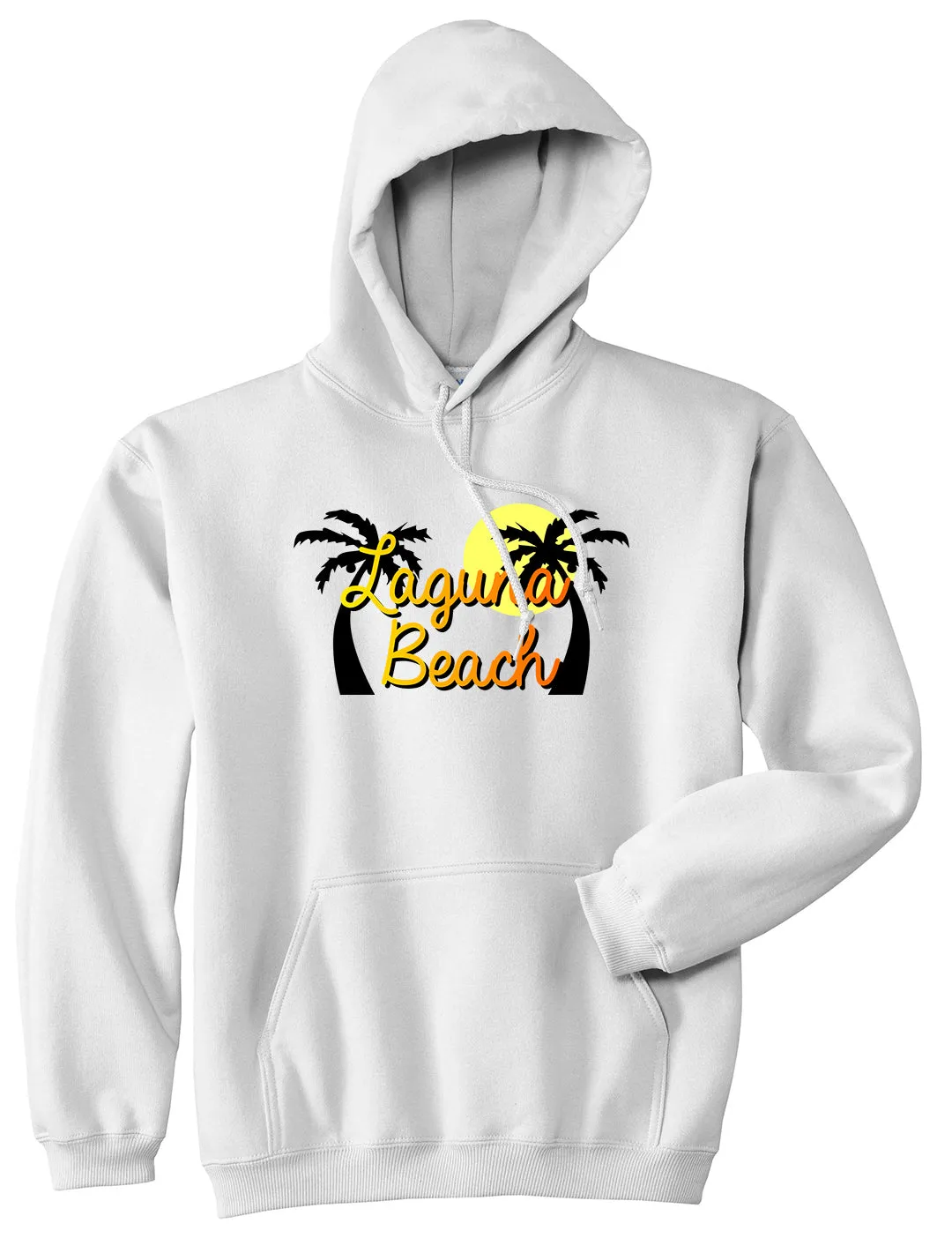Laguna Beach California Mens Pullover Hoodie