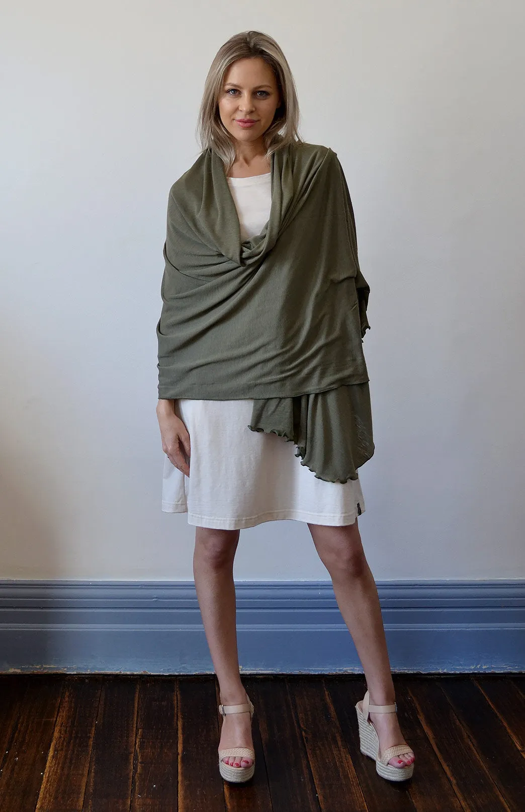 Lightweight Scarf - Merino/Tencel
