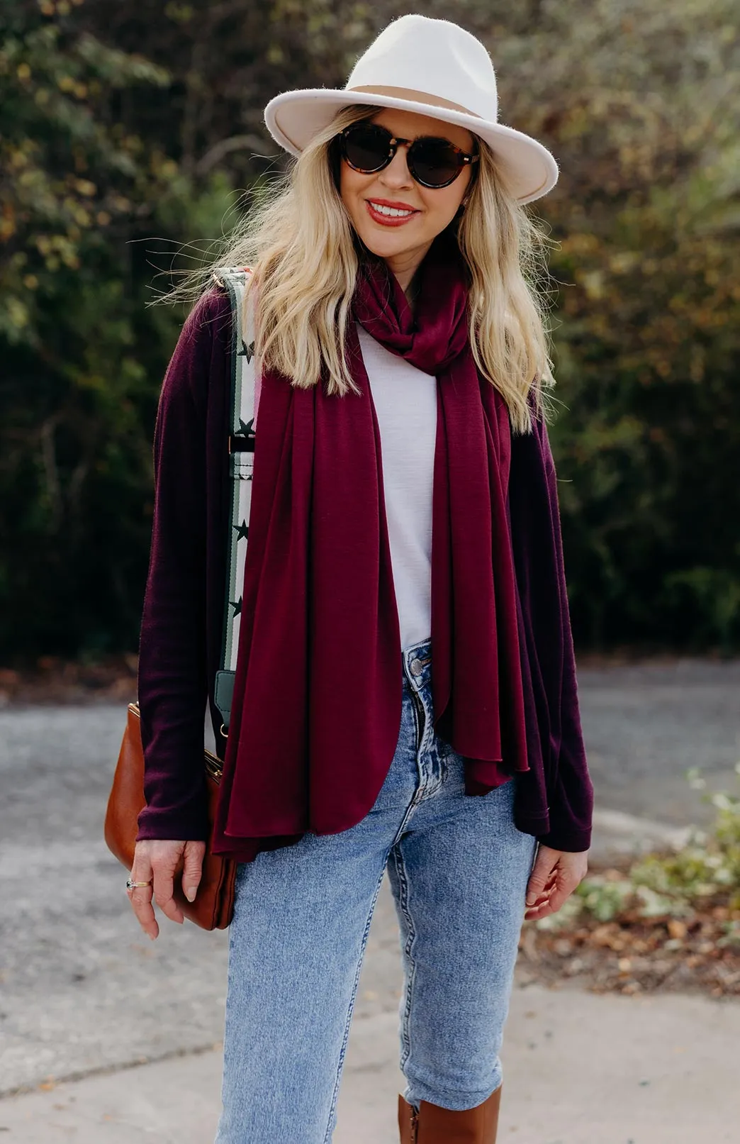 Lightweight Scarf - Merino/Tencel