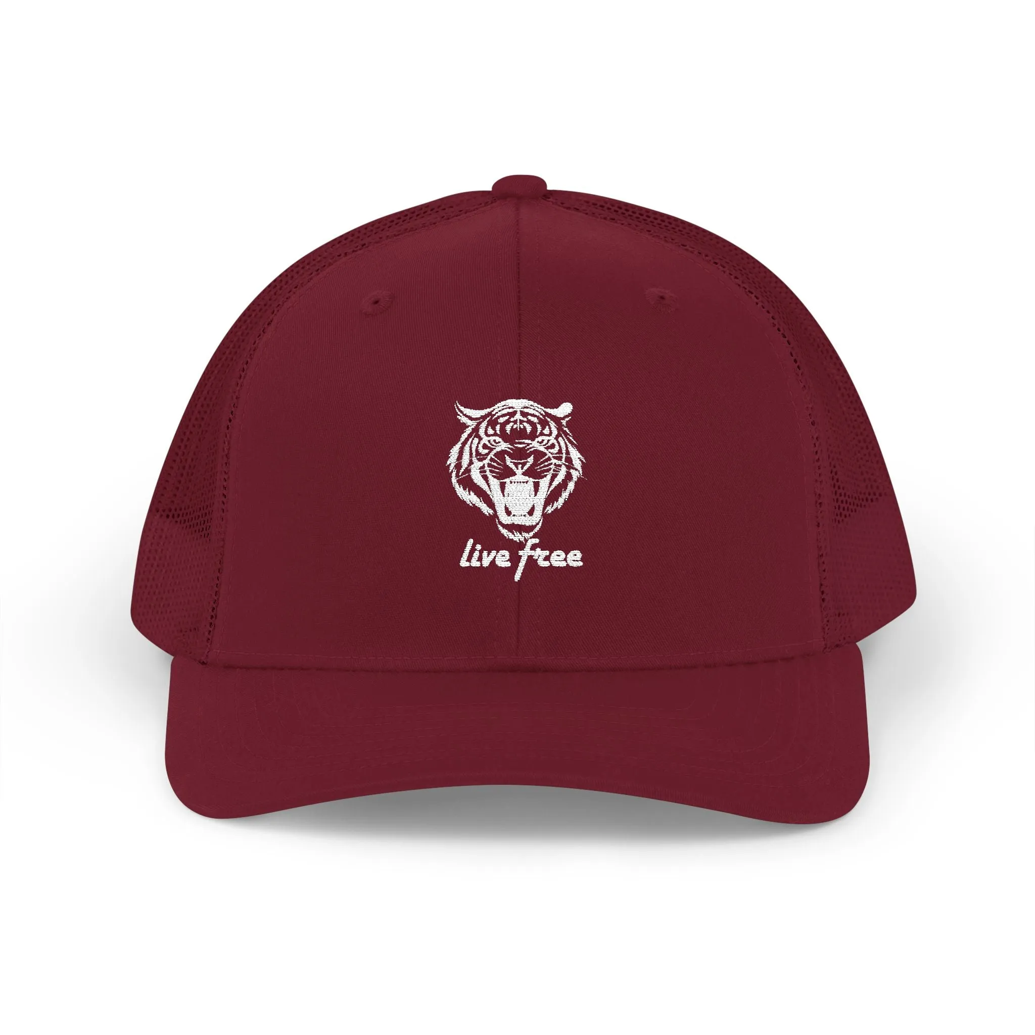 Live Free Tiger Snapback Trucker Cap - Stylish & Comfortable Hat for Adventurers