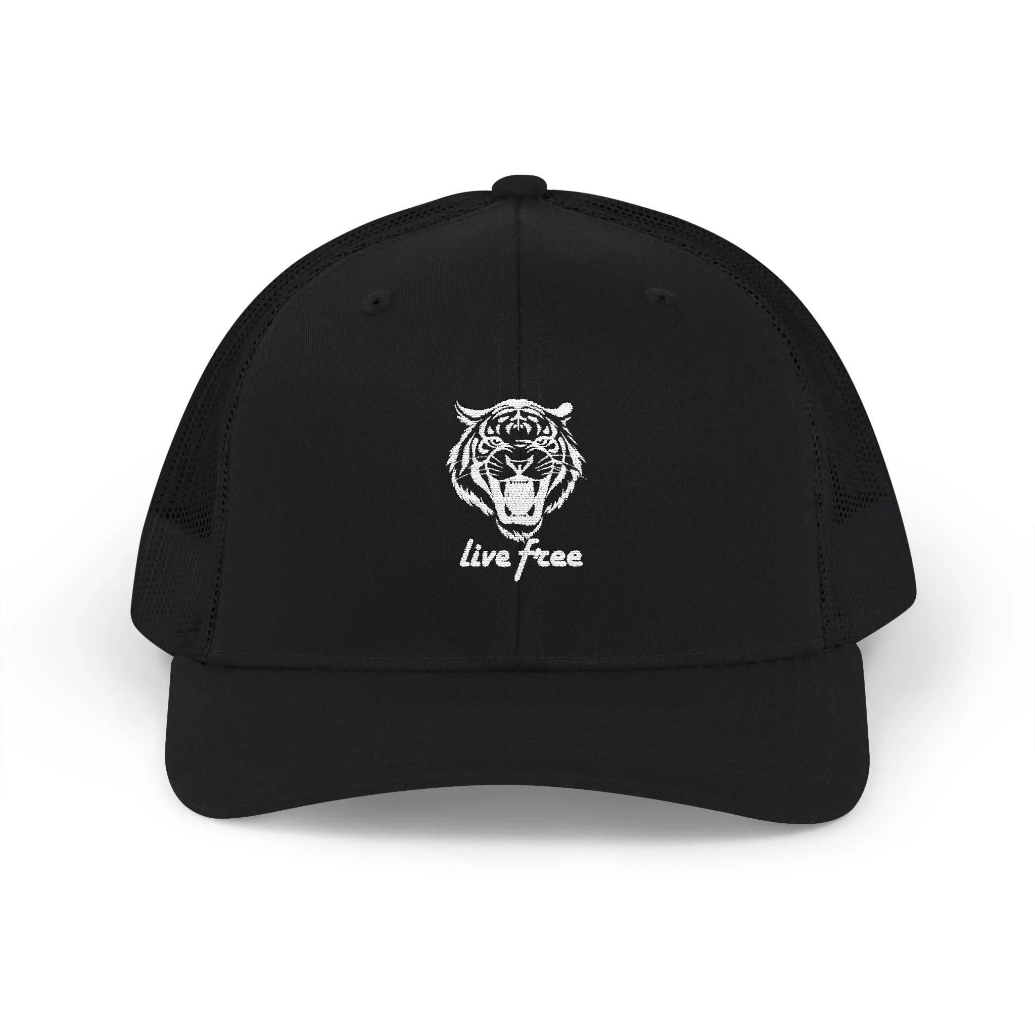 Live Free Tiger Snapback Trucker Cap - Stylish & Comfortable Hat for Adventurers