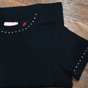 LL Black Studded T-Shirt