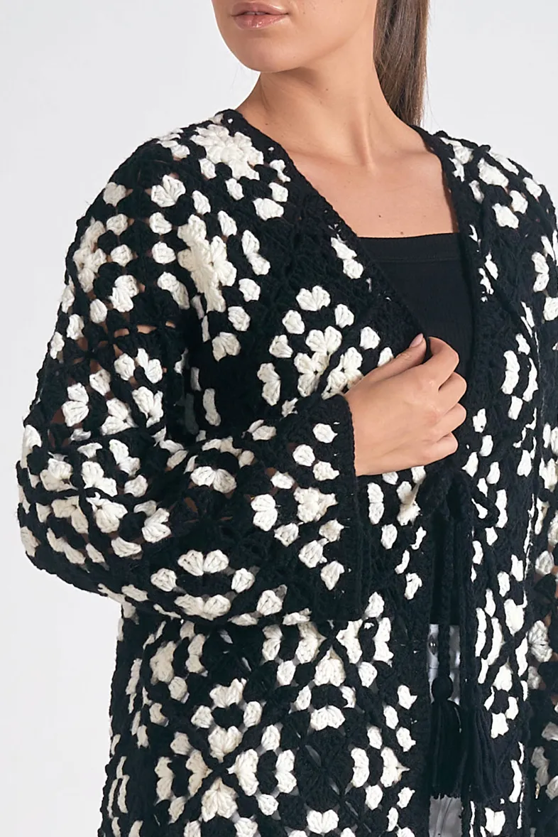 Long Crochet Duster