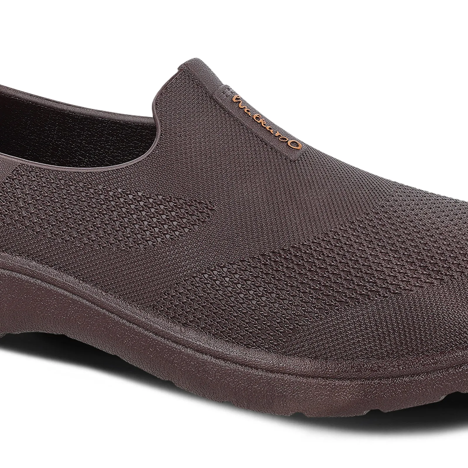 Men's Slip-On Rain Shoes - WC4713 Brown