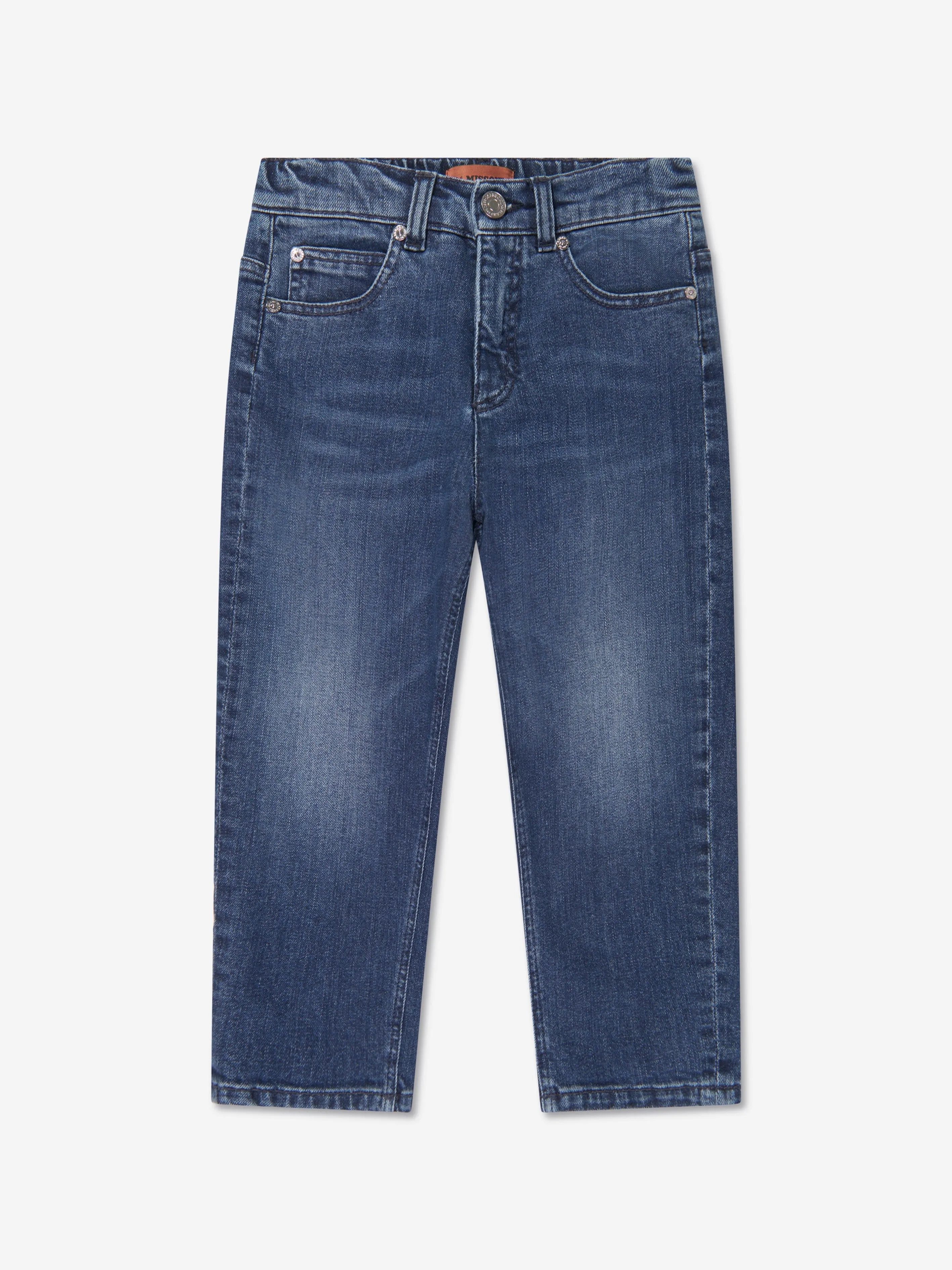 Missoni Boys Slim Fit Jeans in Blue