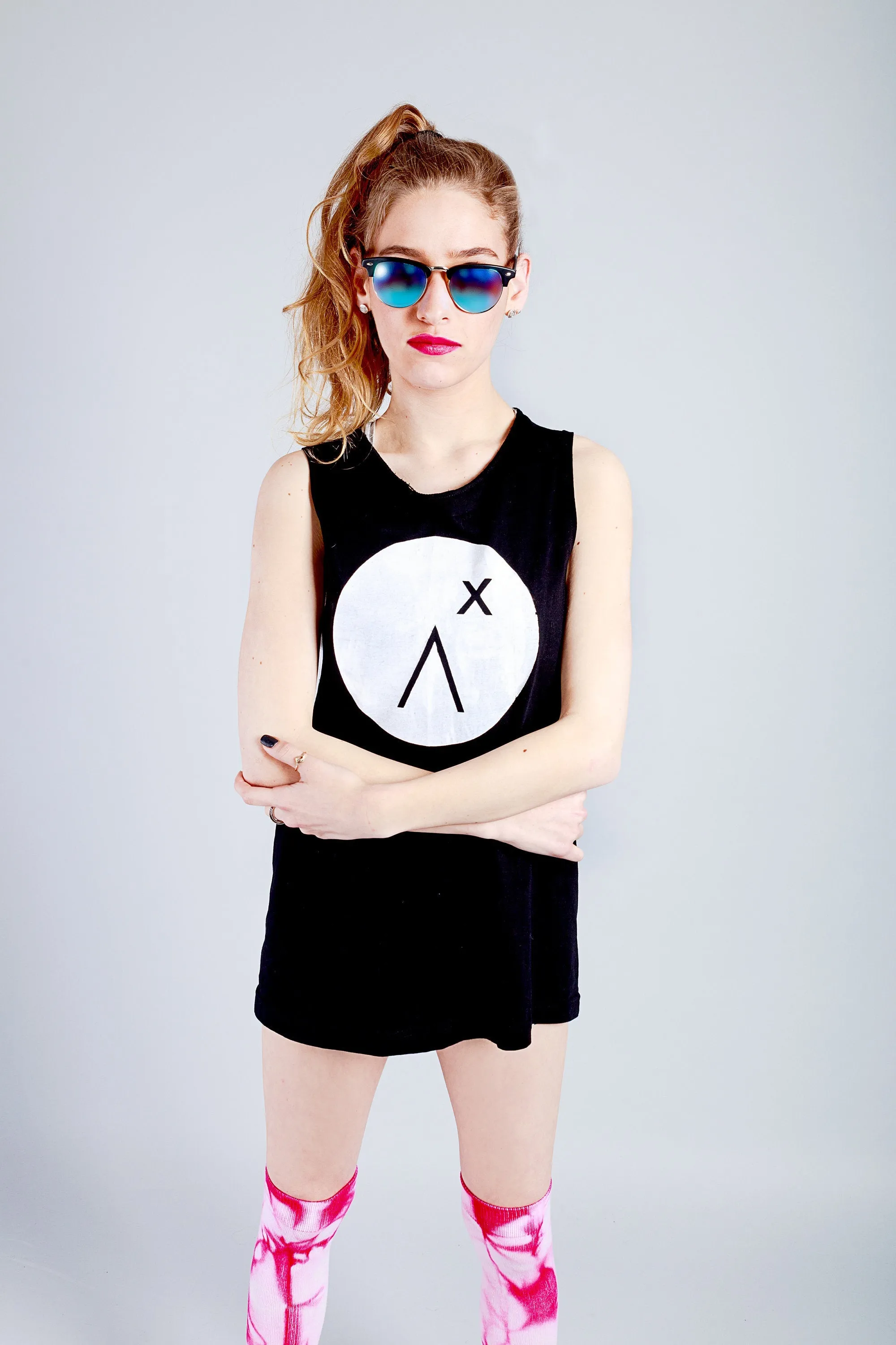My Logo oversize tank top | graphic tee streetwear tank top | punk handmade tank top