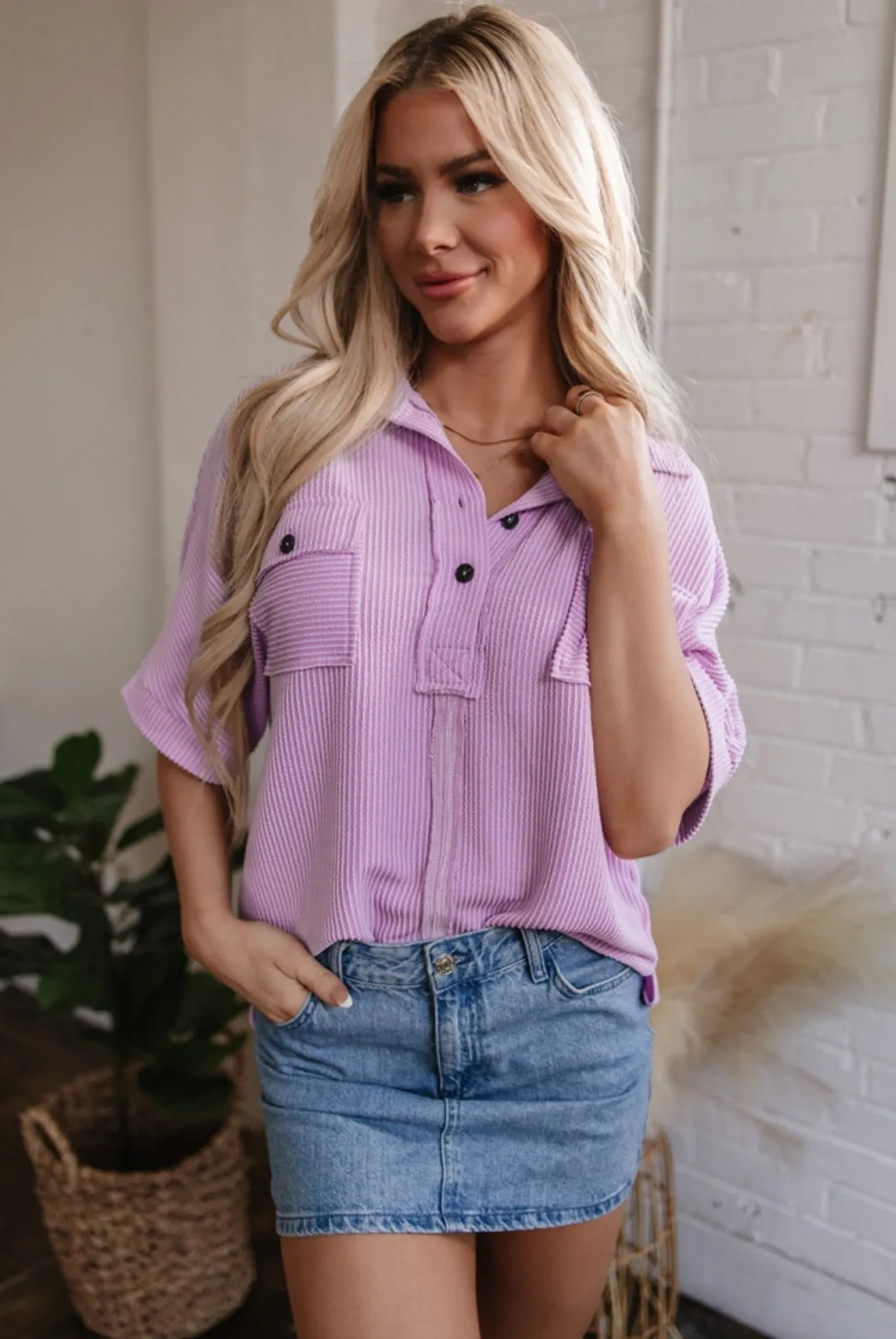 Orchid Summer Top