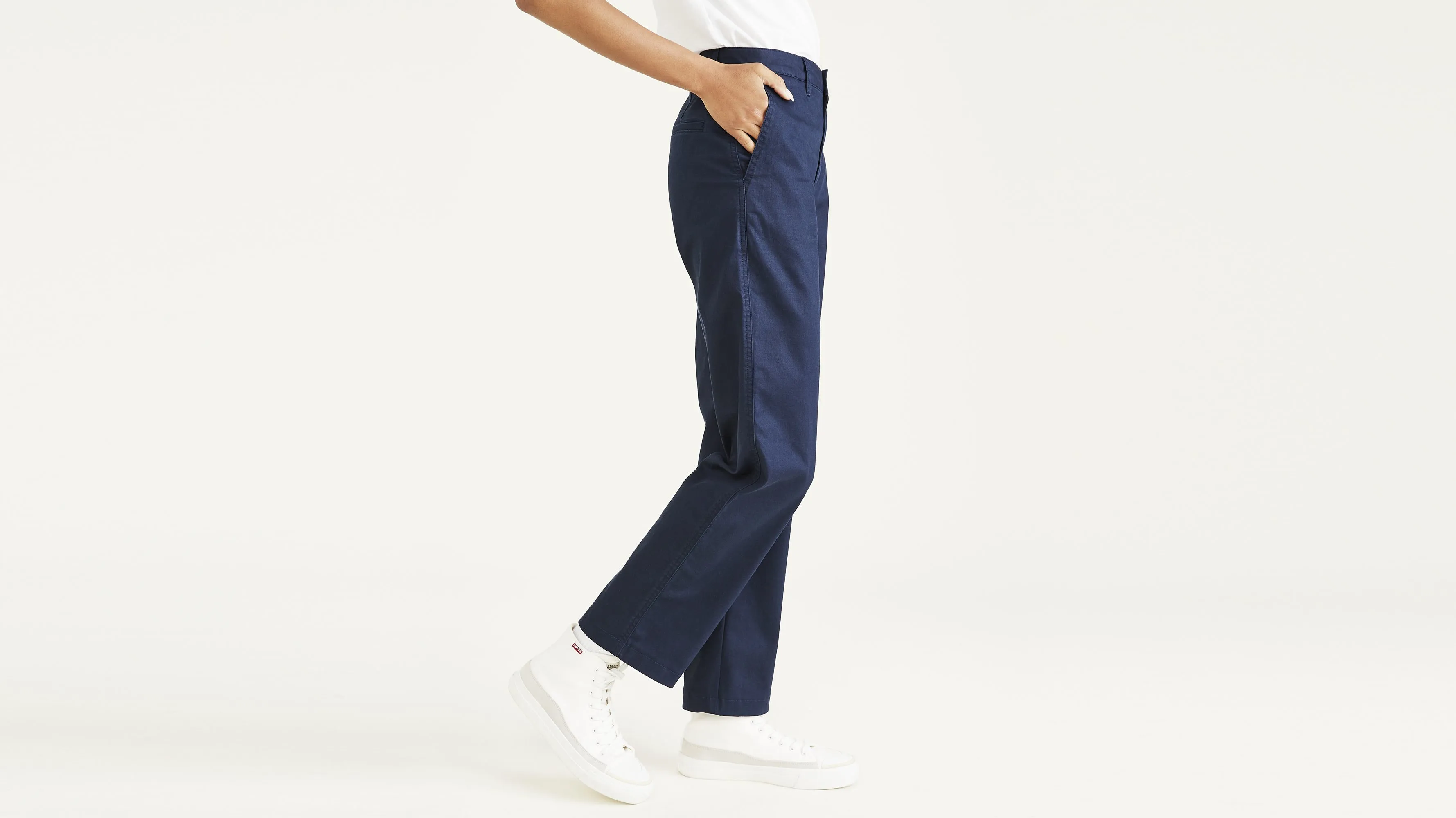 Original Chinos, High Waisted, Straight Fit