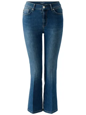 Oui Women's Dark Blue Denim Jeans 92288 Col 5500