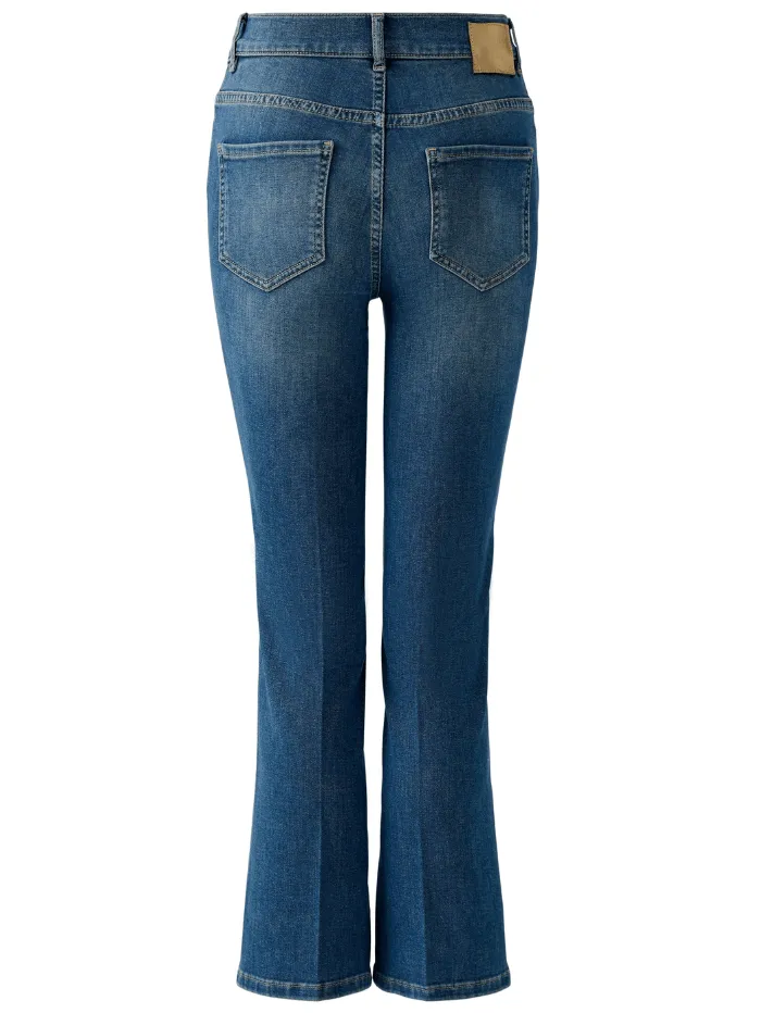 Oui Women's Dark Blue Denim Jeans 92288 Col 5500
