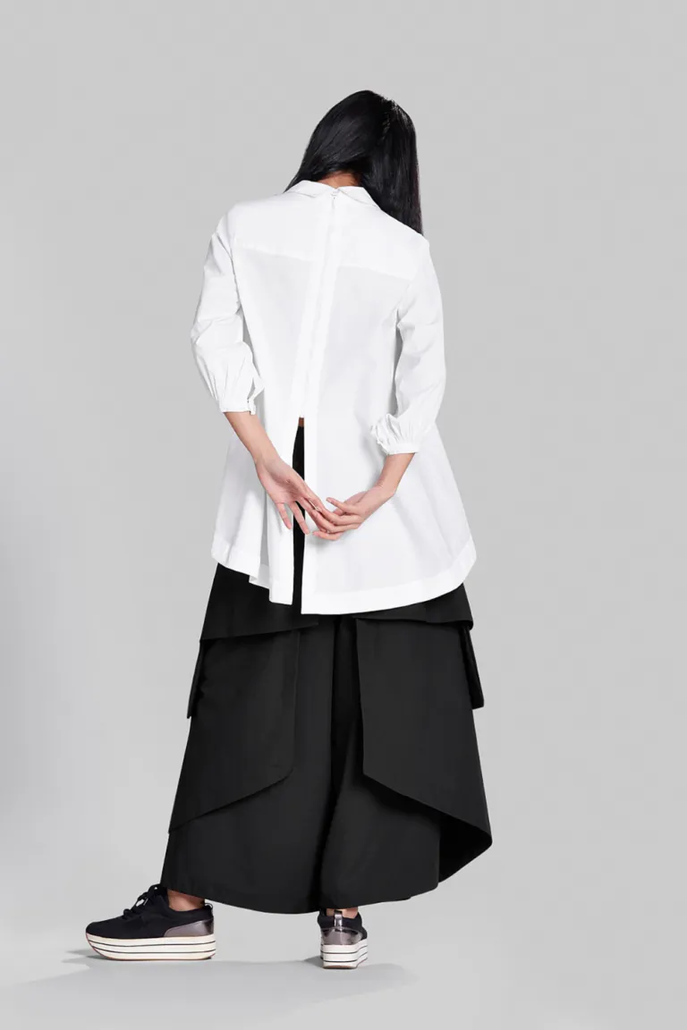 PANTS DOUBLE LAYER POCKET DETAILS