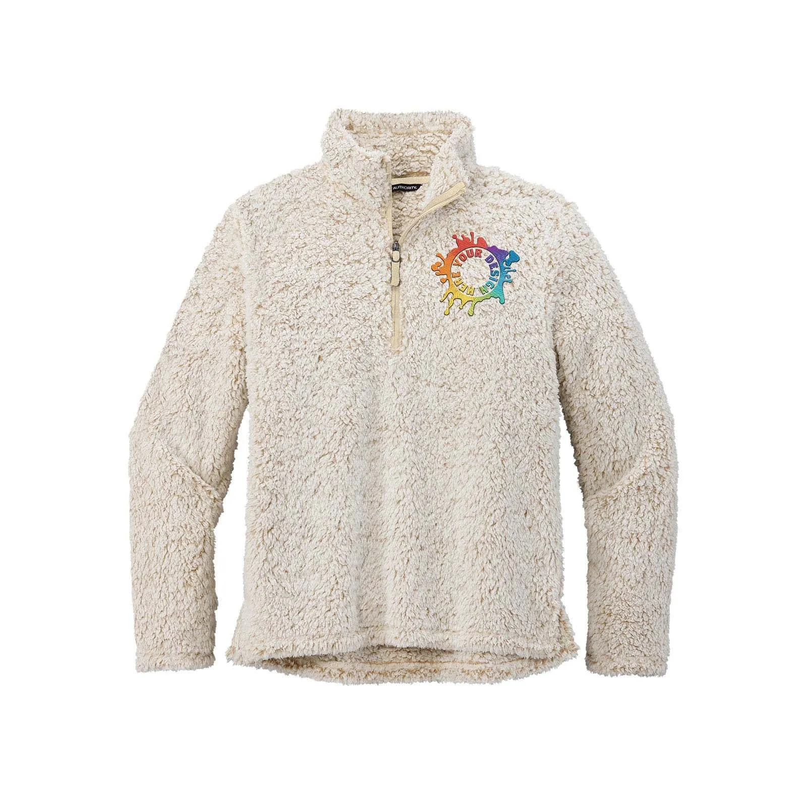 Port Authority® Cozy 1/4-Zip Fleece Jacket Embroidery