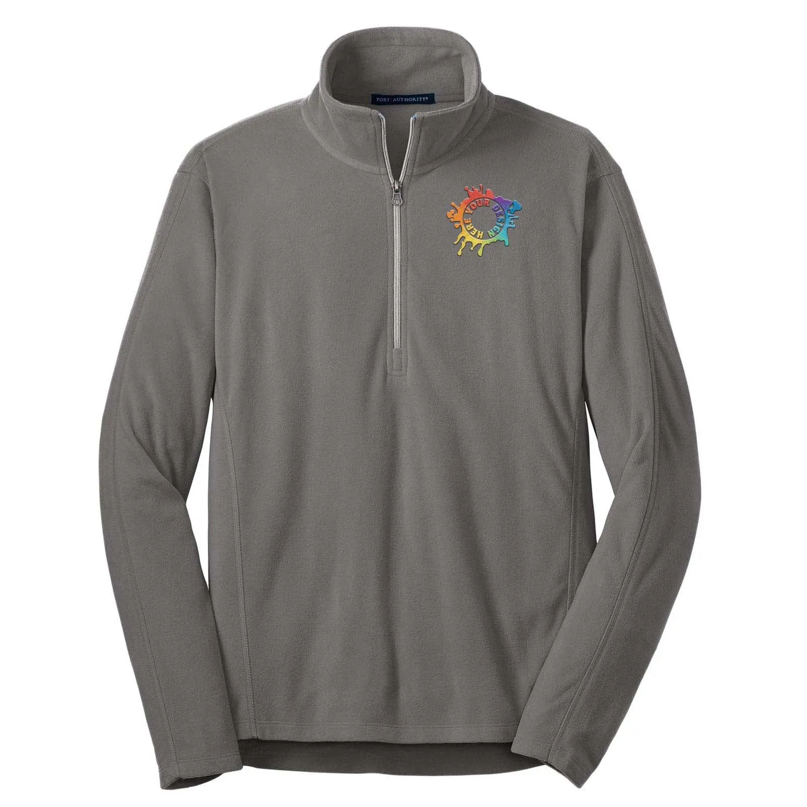 Port Authority® Microfleece 1/2-Zip Pullover Embroidery