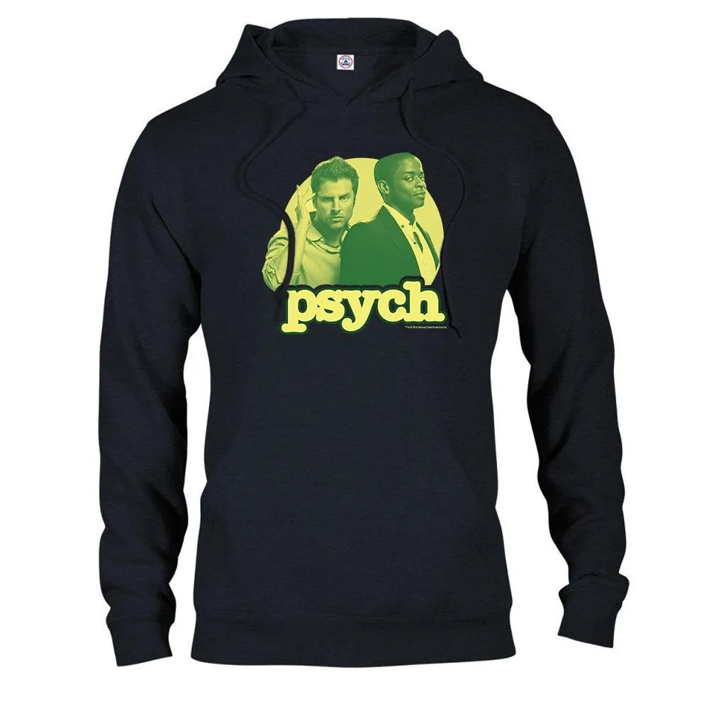 Psych Gus and Shawn Adult Fleece Hoodie