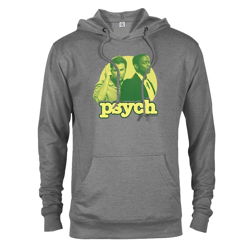 Psych Gus and Shawn Adult Fleece Hoodie