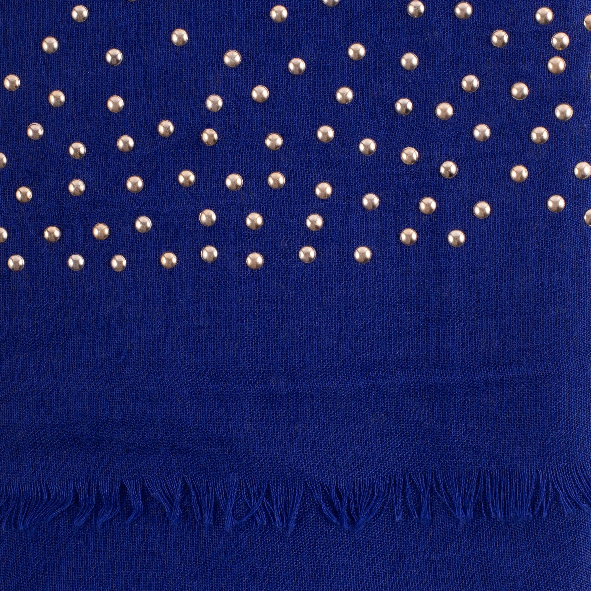 Rebel Studs Scarf - Cobalt
