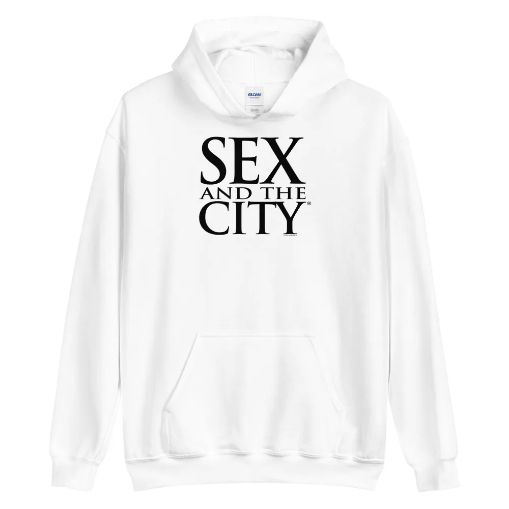 Sex and the City Logo Fleece Hooded Sweatshirt