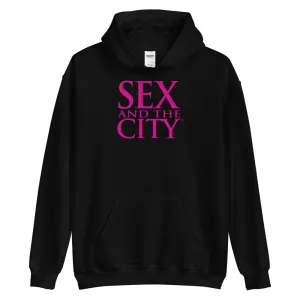 Sex and the City Logo Fleece Hooded Sweatshirt