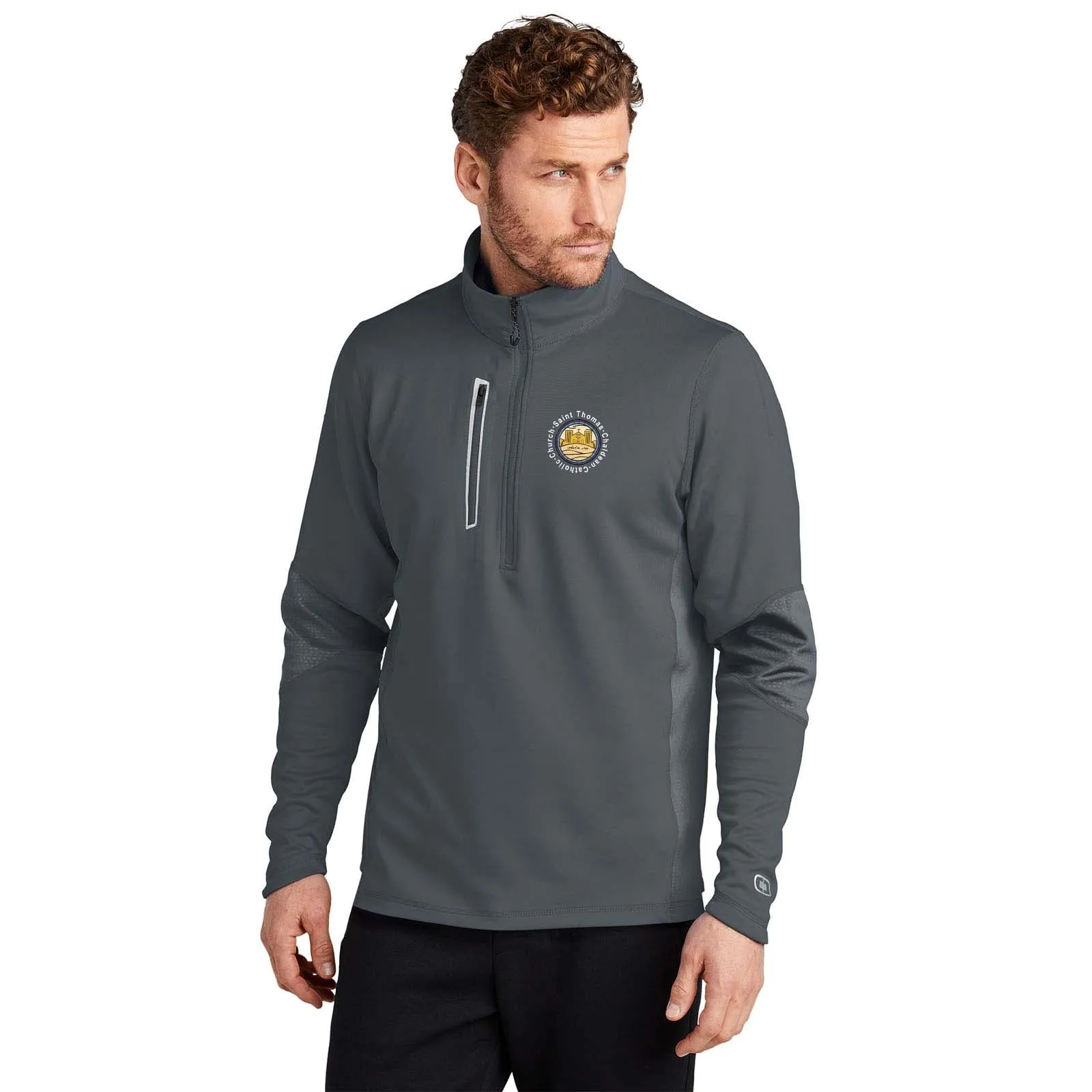 St. Thomas Catholic Church OGIO® ENDURANCE Fulcrum 1/4-Zip Printed