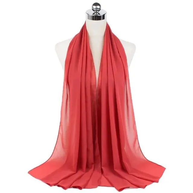 Stylish Premium Chiffon Hijab Scarf for Women
