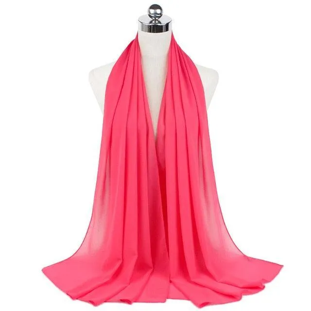 Stylish Premium Chiffon Hijab Scarf for Women