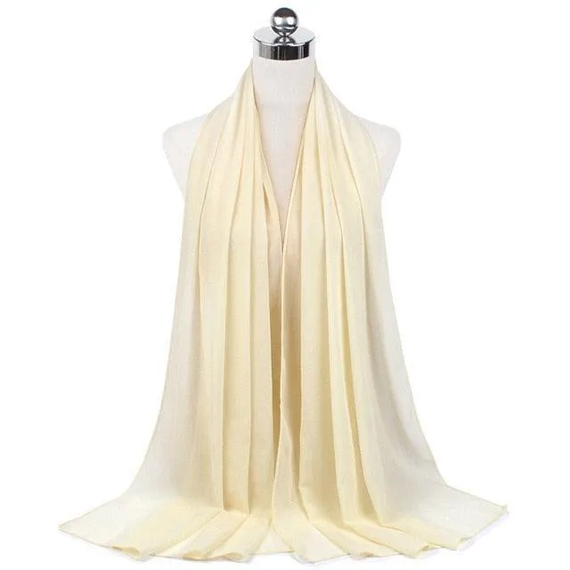 Stylish Premium Chiffon Hijab Scarf for Women