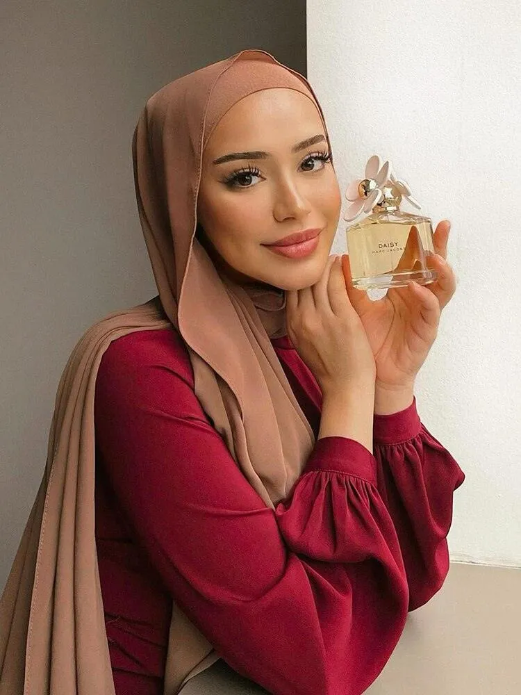 Stylish Premium Chiffon Hijab Scarf for Women