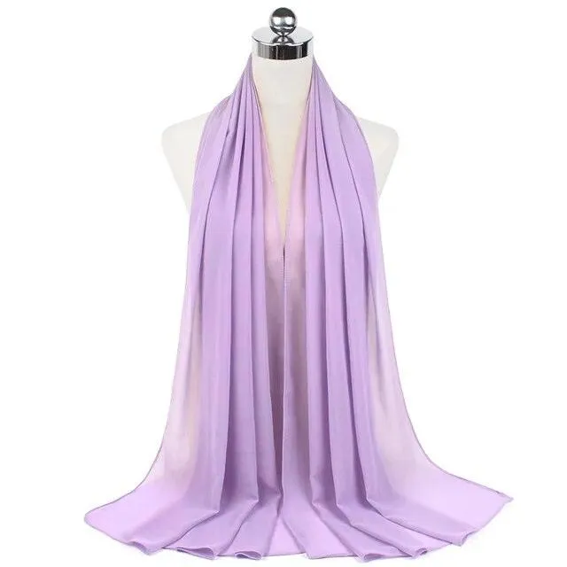 Stylish Premium Chiffon Hijab Scarf for Women
