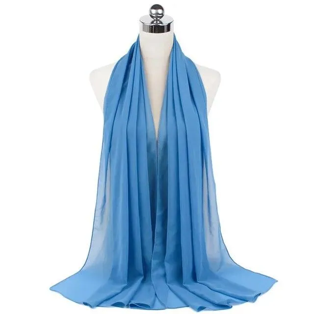 Stylish Premium Chiffon Hijab Scarf for Women