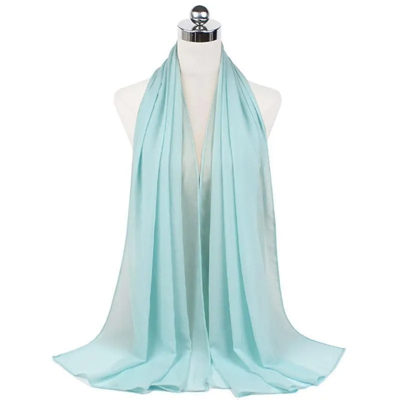 Stylish Premium Chiffon Hijab Scarf for Women