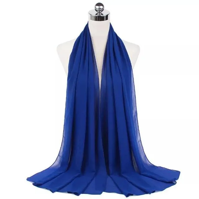 Stylish Premium Chiffon Hijab Scarf for Women